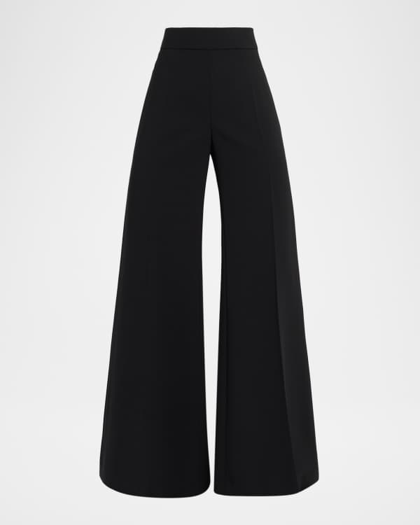 TOM FORD Tailored Wide-Leg Trousers | Neiman Marcus