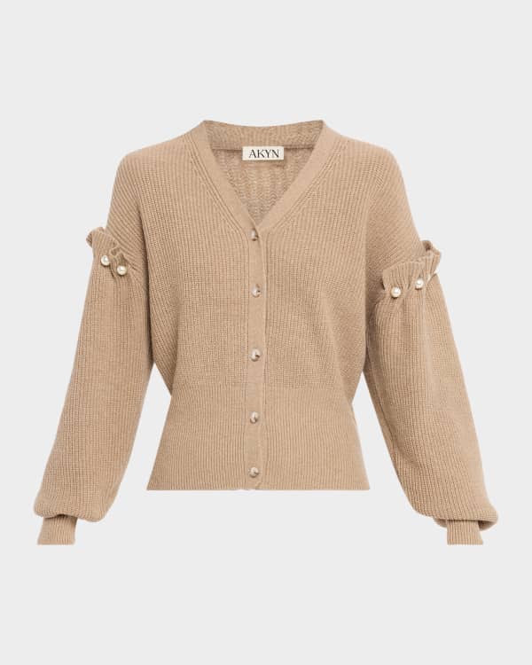 ALICE + OLIVIA Dollie Cashmere Cardigan | Neiman Marcus