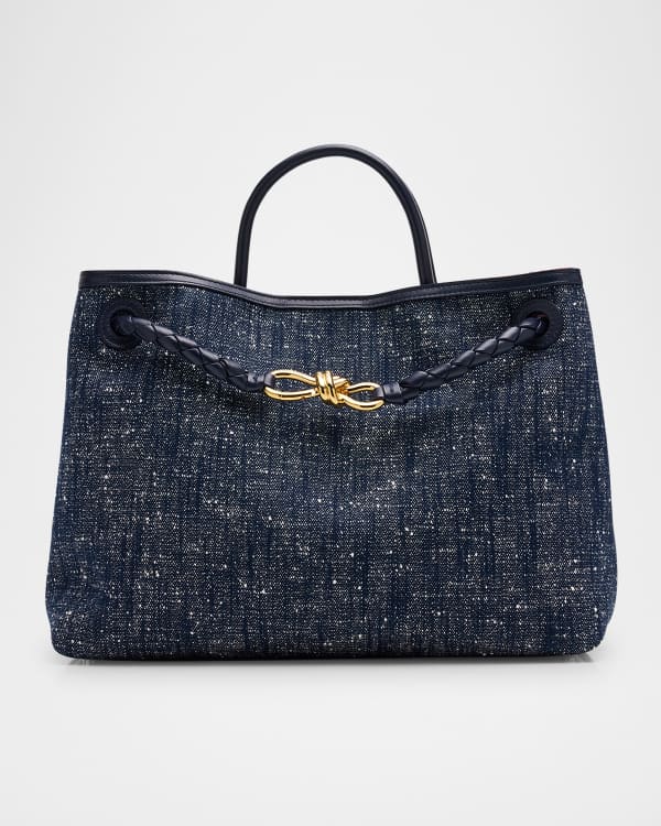 Jacquemus Le Regalo Buckle Leather Tote Bag | Neiman Marcus