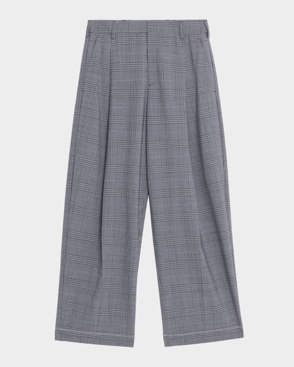 Burberry Madge Wide-Leg Pants | Neiman Marcus