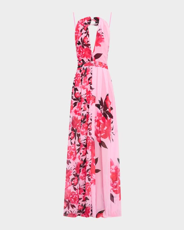 ALEMAIS Dahlia Halter Gown | Neiman Marcus