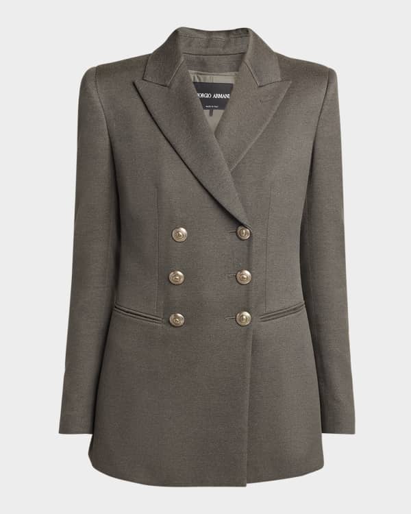 アウターその他 GIORGIO ARMANI Woman Blazer Grey GW000845TE13744 F8078 GIORGIO ARMANI: Jacket woman - Grey | Giorgio Armani blazer