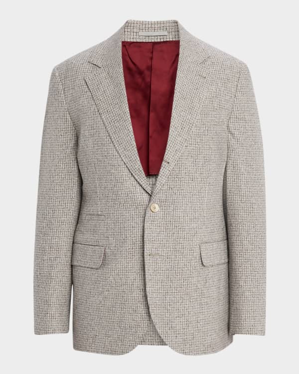 ジャケット BRUNELLO CUCINELLI SS24 Linen-blend jacket (MH1262808 C600) Brunello Cucinelli Women's Jacket + Top Linen/White