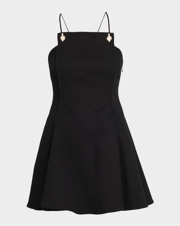 Dsquared2 Sleeping Seamed A-Line Mini Dress | Neiman Marcus