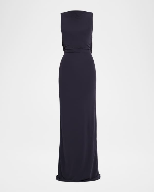 Cult Gaia Kirya Chain-Strap Slip Gown | Neiman Marcus
