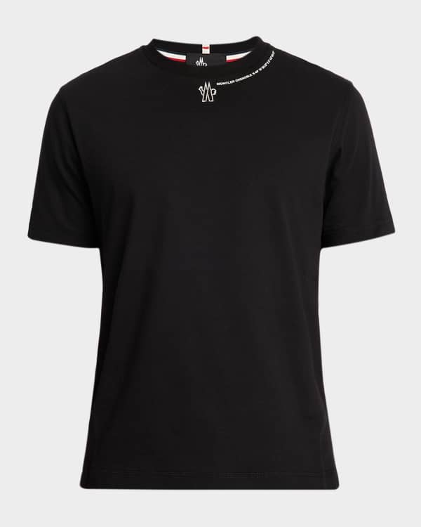 Moncler Grenoble Men's Quarter-Zip Fleece Sweatshirt | Neiman Marcus