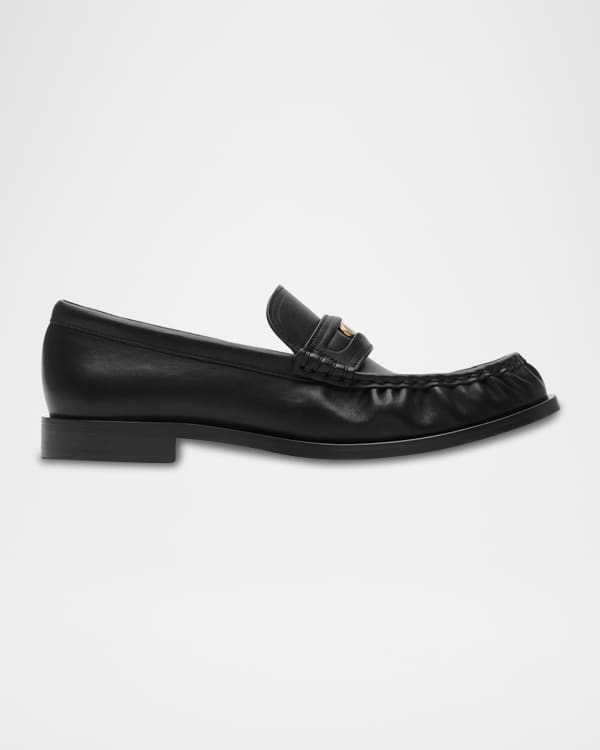 Burberry Hackney Check Penny Loafers | Neiman Marcus