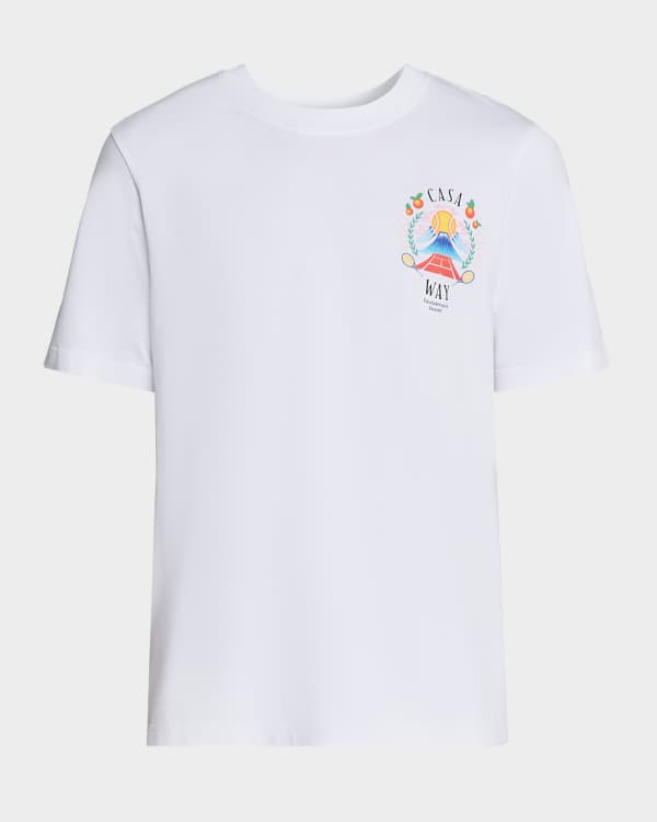 【CASABLANCA】自然教師Tシャツ Nature's Teacher T-Shirt | Casablanca Paris