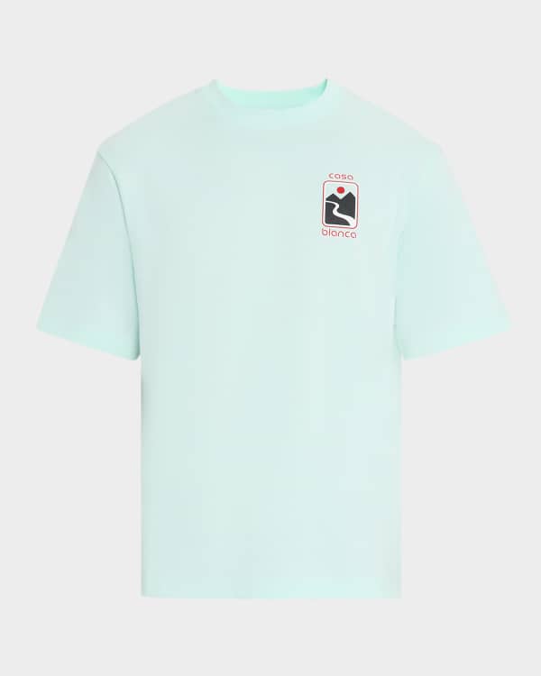 Dries Van Noten Men's Heaton Double-Layer T-Shirt | Neiman