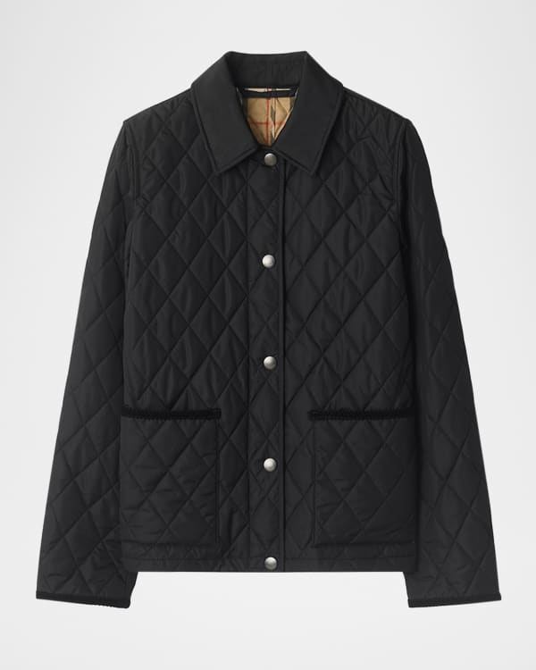 【関税込み】BURBERRY Pembroke' jacket Burberry Pembroke Quilted Hooded Parka | Neiman Marcus