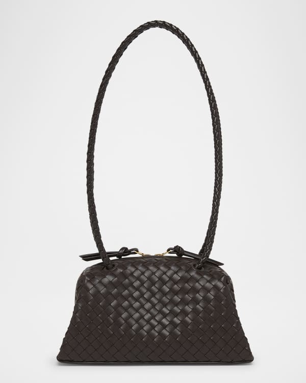 Zip Leather Pouch Shoulder Bag