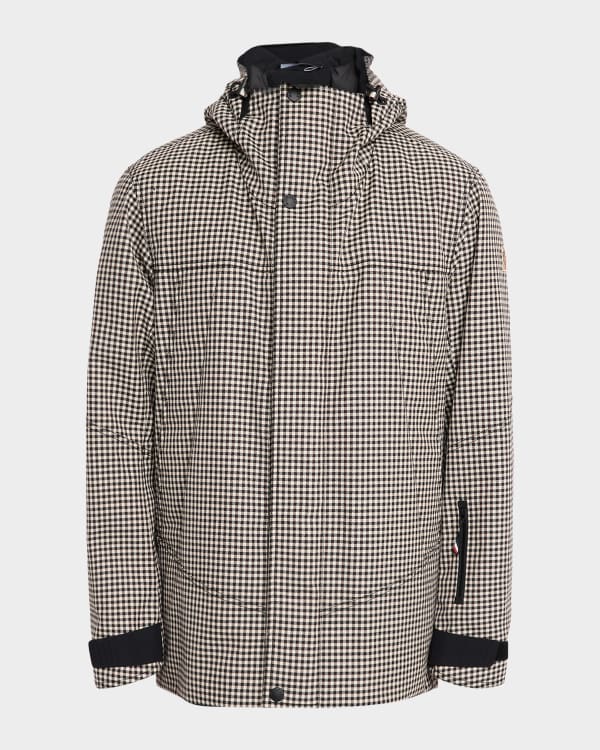 Moncler Grenoble Men's Isorno Short Down Jacket | Neiman Marcus