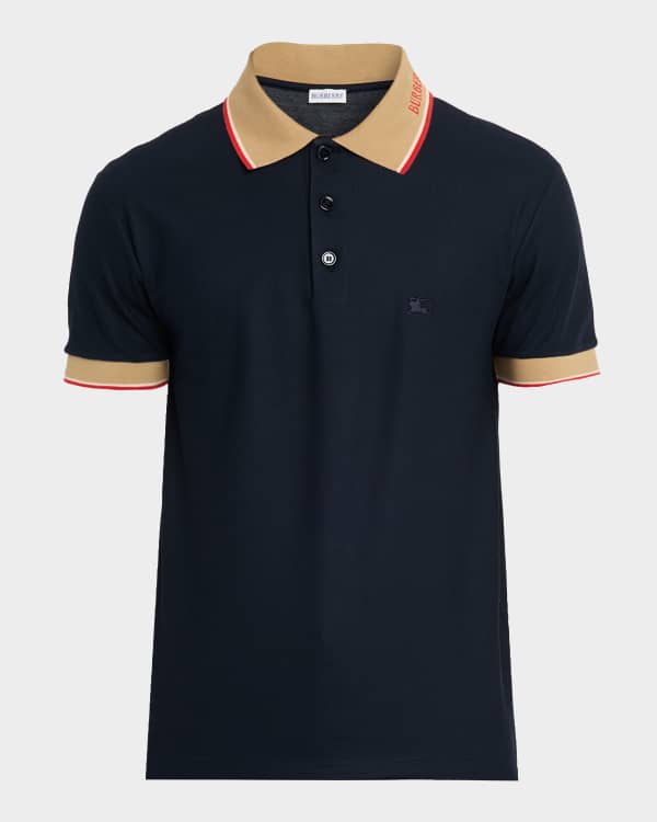 Burberry Men's Eddie TB Polo Shirt | Neiman Marcus