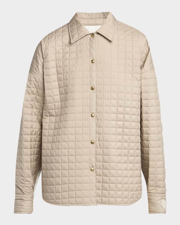 Co Rolled-Collar Zip Jacket | Neiman Marcus