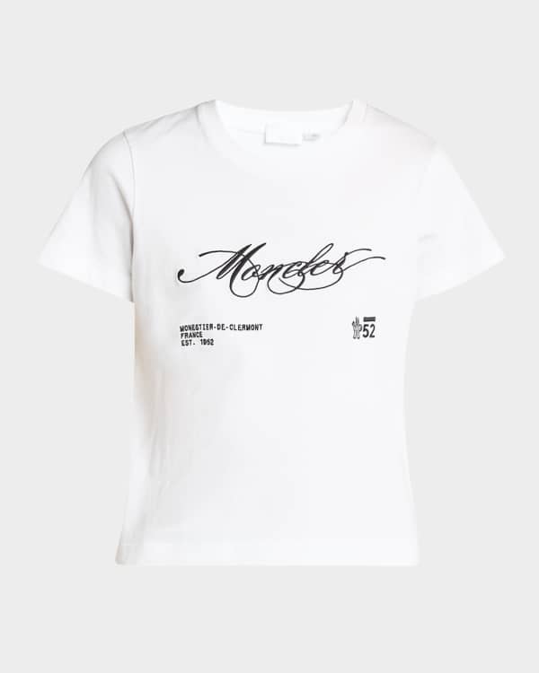 Loewe x Paula Ibiza Boxy Fit T-Shirt with Raffia Anagram