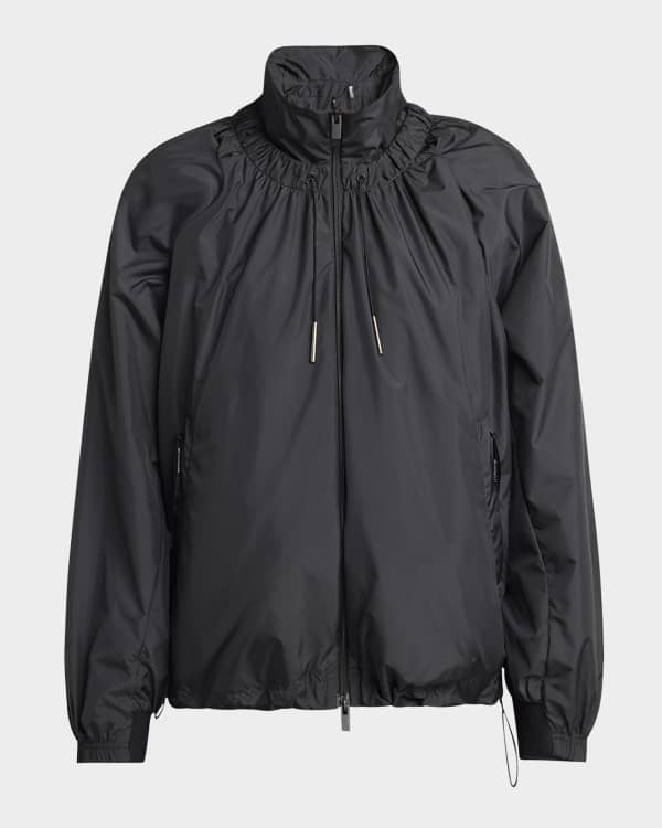 Burberry Everton Pixel Check Hooded Jacket | Neiman Marcus