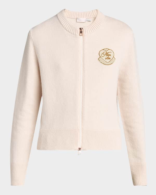 Max Mara Balzac Wool-Cashmere Wrap Cardigan | Neiman Marcus