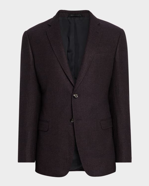 Emporio Armani G-Line Textured Two-Button Sport Jacket