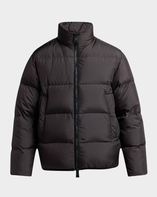 Bottega Veneta Men's Tech Puffer Jacket with Intrecciato