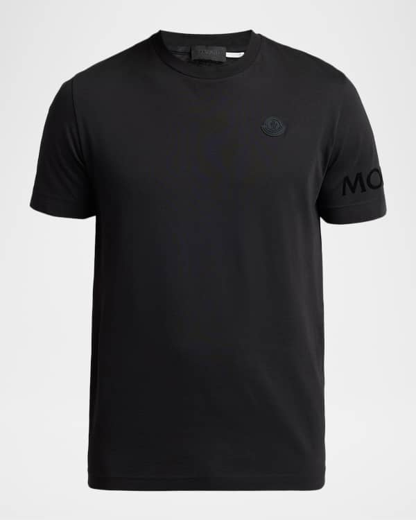 Moschino Men's Rainbow Swim Logo T-Shirt | Neiman Marcus