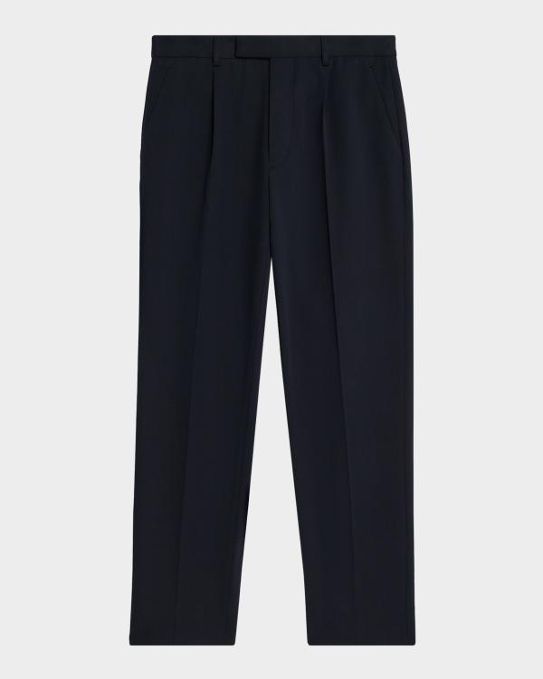Giorgio Armani Men's Loose-Fit Seersucker Pants | Neiman Marcus