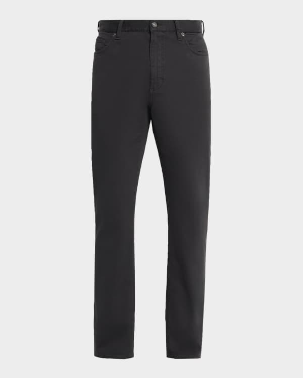ZEGNA Men's Straight Fit Flat-Front Pants | Neiman Marcus
