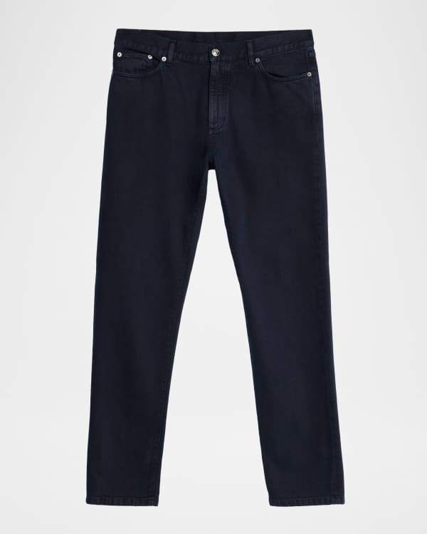 ワコマリア Zegna / STRAIGHT FIT TROUSERS M ZEGNA Men's Wool and Linen Single Pleat Pants | Neiman Marcus