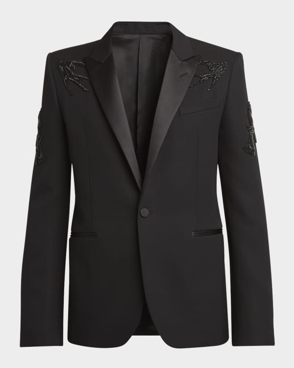 Homme Plisse Issey Miyake Men's Edge Pleated Sport Coat