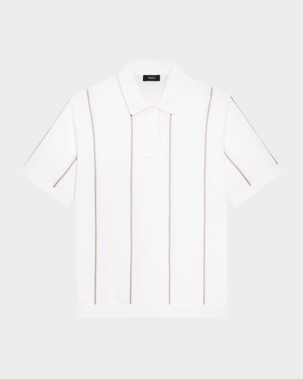 theory2025 シャツ Striped Straight Shirt B Theory Men's Striped Long-Sleeve T-Shirt | Neiman Marcus