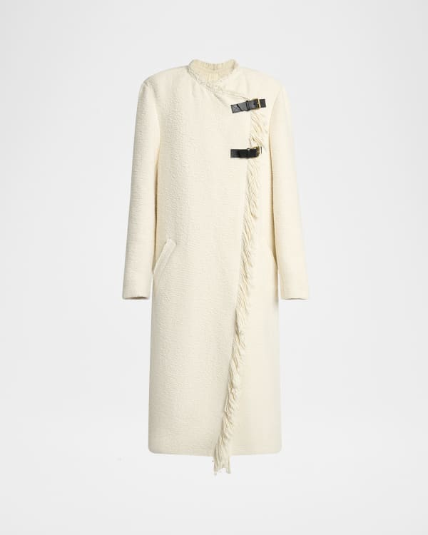 Isabel Marant Biane Teddy-Lined Hooded Denim Jacket | Neiman