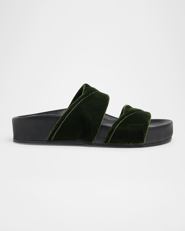 【送料&関税込】Givenchy 4g Flat Sandal Givenchy 4G Jacquard Flat Slide Sandals - Bergdorf Goodman