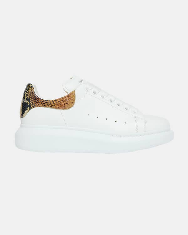 【ALEXANDER MCQUEEN】Oversole Sneakers Rose Gold Tab Alexander McQueen Magic Mirror Rose Gold Oversized Sneakers