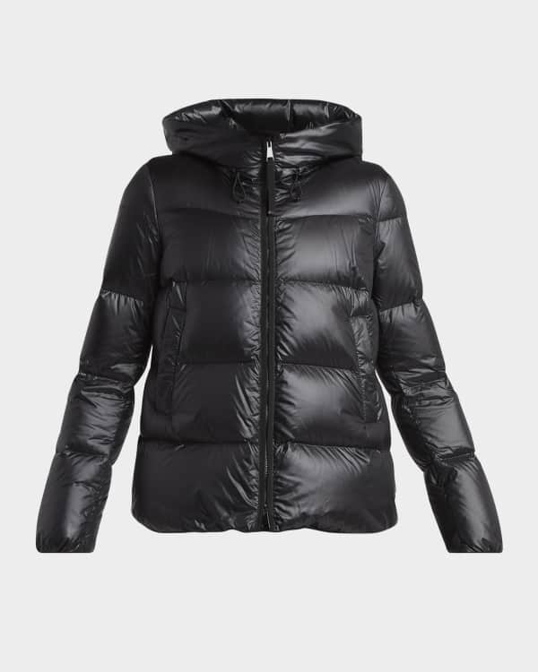 Burberry Ashwick Puffer Coat w/ Detachable Hood | Neiman Marcus