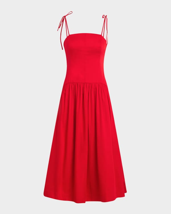 【送料&関税込】TotAme T-strap Crepe-back Satin Dress T-strap crepe-back satin dress lead – TOTEME