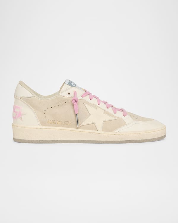 Golden Goose Hi Star Leather & Leopard Platform Sneakers