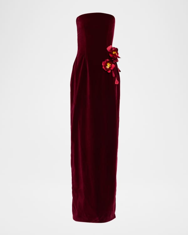 Stella McCartney One-Shoulder Cape Sleeveless Maxi Dress