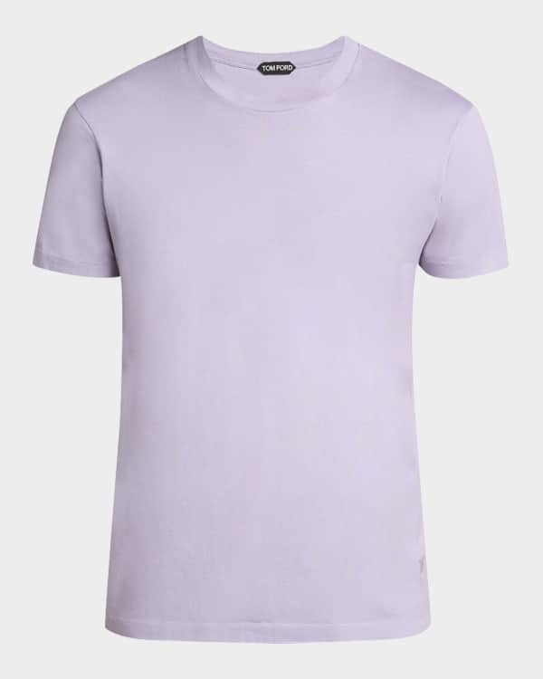 Tシャツ・カットソー ISAIA TSHIRT (49753) Isaia Men's Silk-Blend Pocket T-Shirt | Neiman Marcus