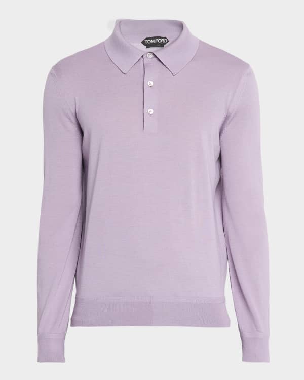 TOM FORD プルオーバーシャツ TOM FORD Men's Garment Dyed Piquet Polo Shirt | Neiman Marcus