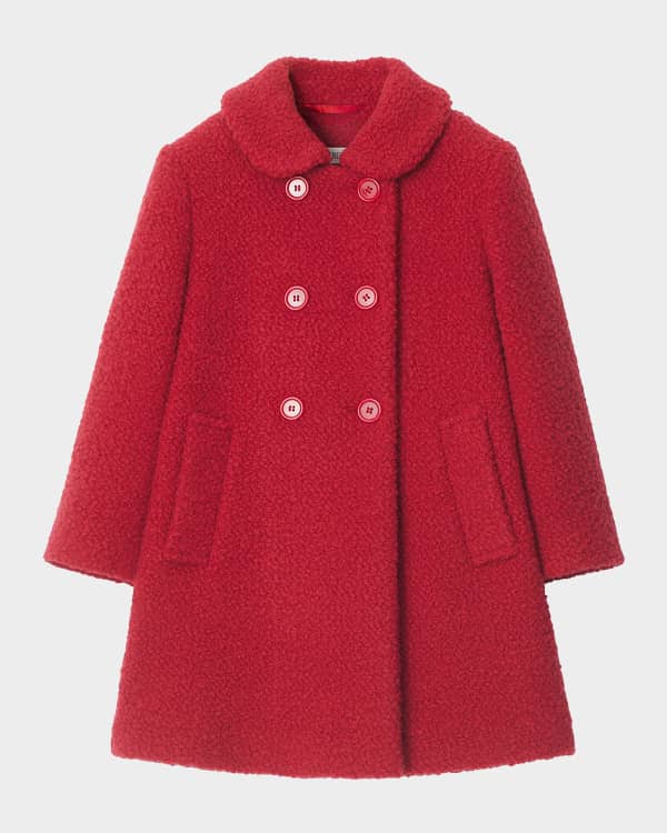 Burberry Girl's Daley Diamond-Quilted Vintage Check, Size 3