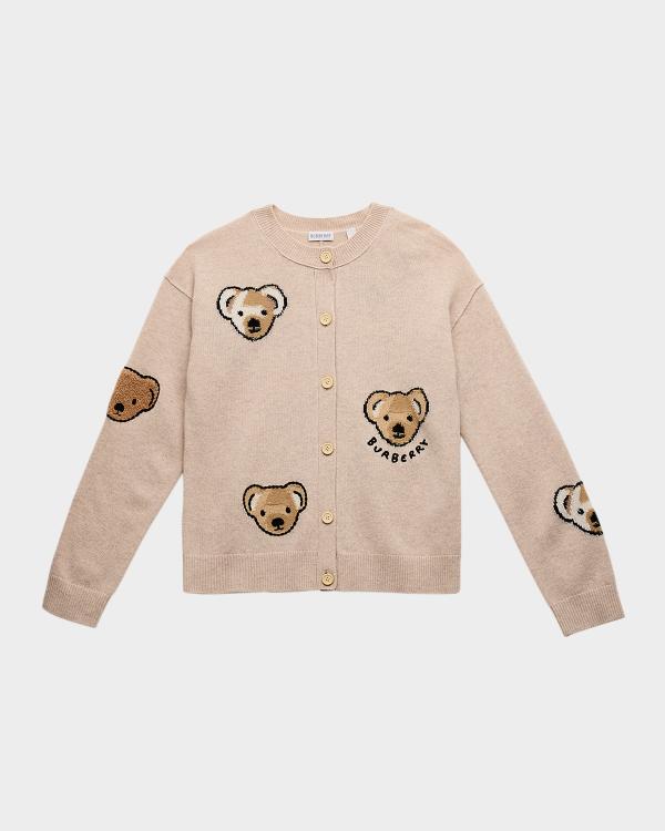 Pull à Carreaux Et Cœur Stella McCartney Kids - Taille 6 - Neuf Avec étiquettes - Coton Et Cachemire