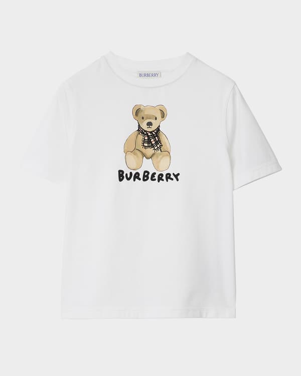 Burberry Boy's Cedar Knight EKD Print T-shirt, Size 3-14 | Neiman