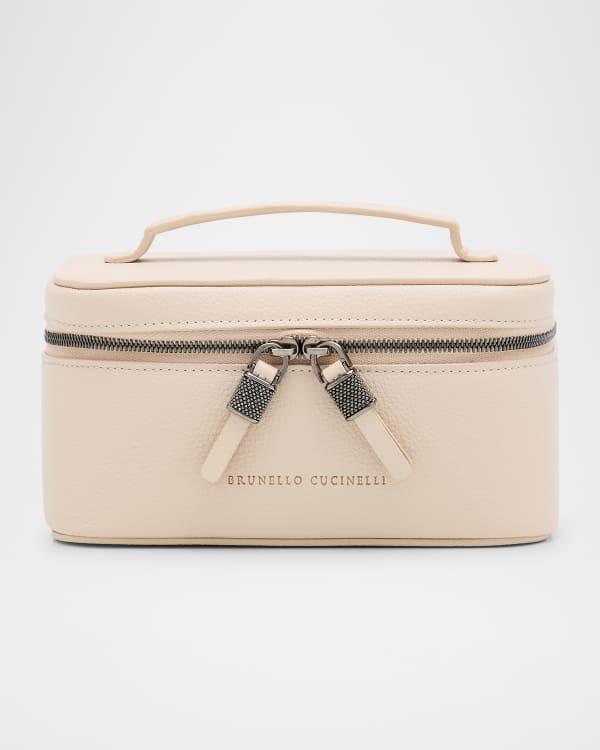 【Victoria Beckham】 Vanity Cubeレザーショルダーバッグ Vanity Cube leather shoulder bag in black - Victoria Beckham