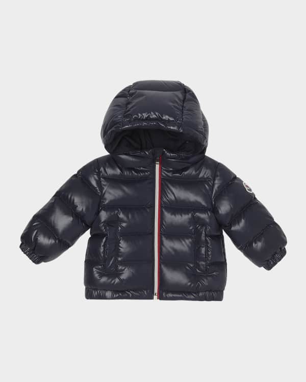 Kid's Maya Baby Hooded Down Jacket, Size 6M-3