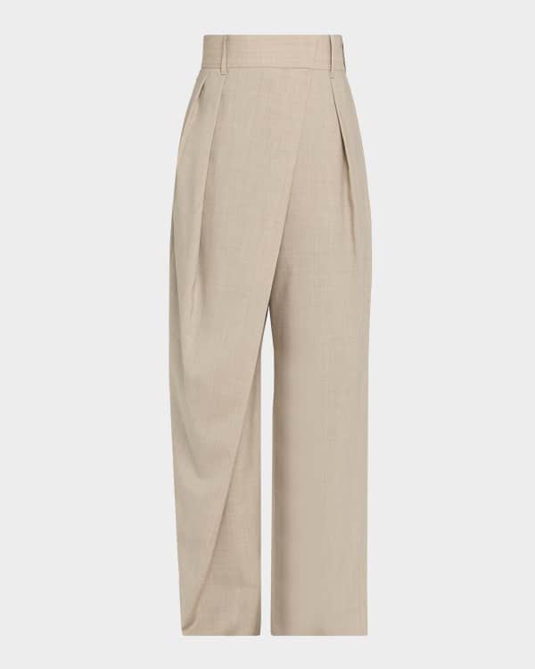 Loewe Anagram Embroidered Trousers | Neiman Marcus