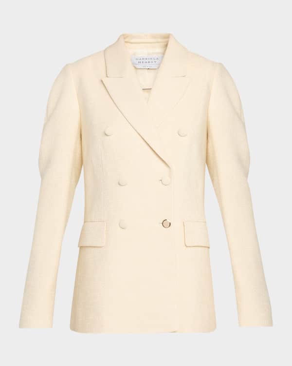 【関税＆送料込み】Tom Ford Silk And Wool Twill Double Brea TOM FORD Silk-Wool Twill Double-Breasted Jacket | Neiman Marcus