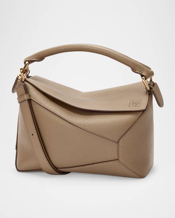 Loewe x Suna Fujita Puzzle Edge Mini Shoulder Bag in Leather
