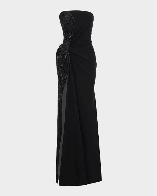 ワンピース 16ARLINGTON 'Seeran' dress Black 16ARLINGTON - Seeran Sequined Lace-up Mini Dress 16Arlington