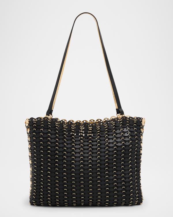 Rabanne Sac a Main Disc Studded Shoulder Bag | Neiman Marcus