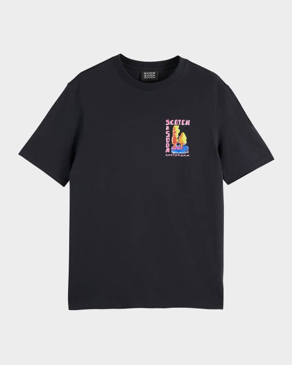 Scotch & Soda x Joe Jonas Men's Graphic T-Shirt | Neiman Marcus