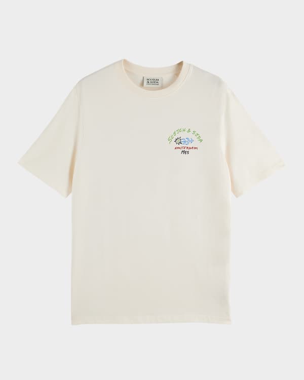 Scotch & Soda x Joe Jonas Men's Graphic T-Shirt | Neiman Marcus
